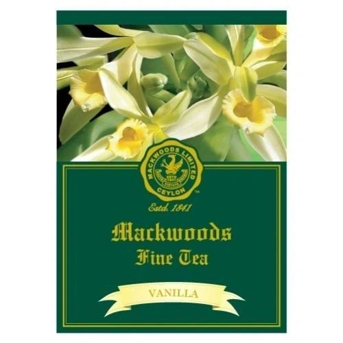 MACKWOODS VANNILA FLAVOURED 25 ENVELOPED TEA BAGS - 50g