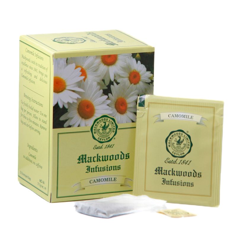 CAMOMILE HERBAL INFUSION IN 25 ENVELOPED TEA BAGS - 37.5g
