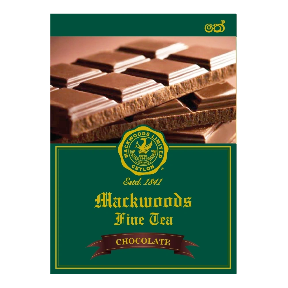 DELICIOUS CHOCOLATE FLAVOURED, SINGLE ESTATE, BLACK TEA IN 25 ENVELOPED, TEA BAGS - 50g DELICIOUS CHOCOLATE FLAVOURED, SINGLE ESTATE, BLACK TEA IN 25 ENVELOPED, TEA BAGS - 50g