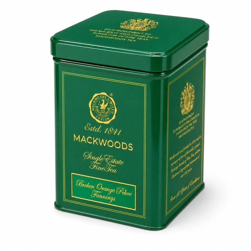 MACKWOODS SINGLE ESTATE, LOOSE LEAF, BROKEN ORANGE PEKOE FANNING’S - 200g