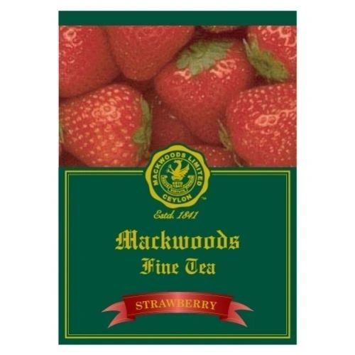 DELICIOUS STRAWBERY FLAVOURED, SINGLE ESTATE, BLACK TEA IN 25 ENVELOPED, TEA BAGS - 50g DELICIOUS STRAWBERY FLAVOURED, SINGLE ESTATE, BLACK TEA IN 25 ENVELOPED, TEA BAGS - 50g