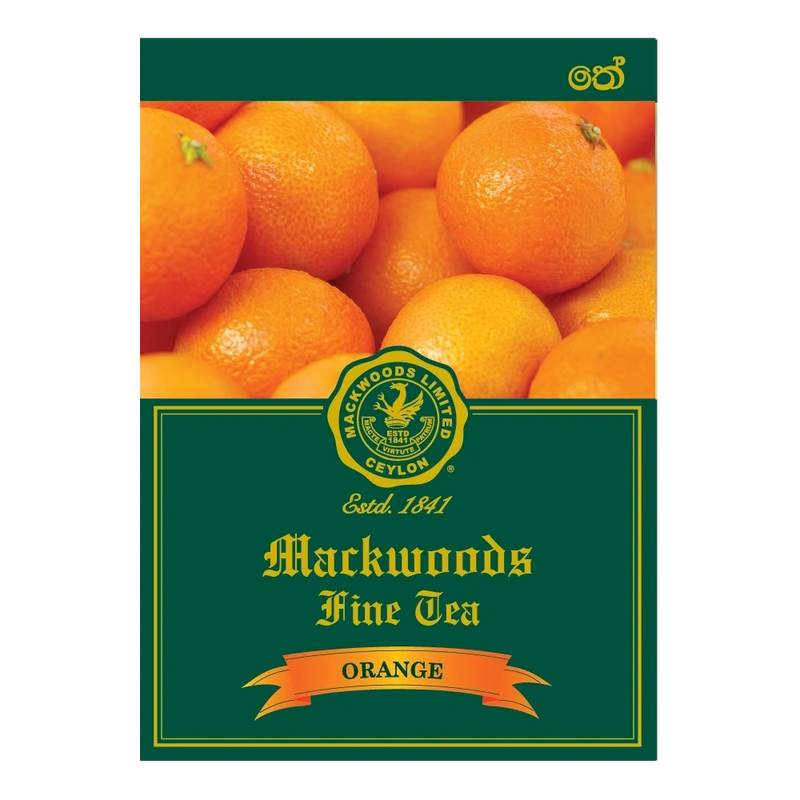 DELICIOUS ORANGE FLAVOURED, SINGLE ESTATE, BLACK TEA IN 25 ENVELOPED, TEA BAGS - 50g DELICIOUS ORANGE FLAVOURED, SINGLE ESTATE, BLACK TEA IN 25 ENVELOPED, TEA BAGS - 50g