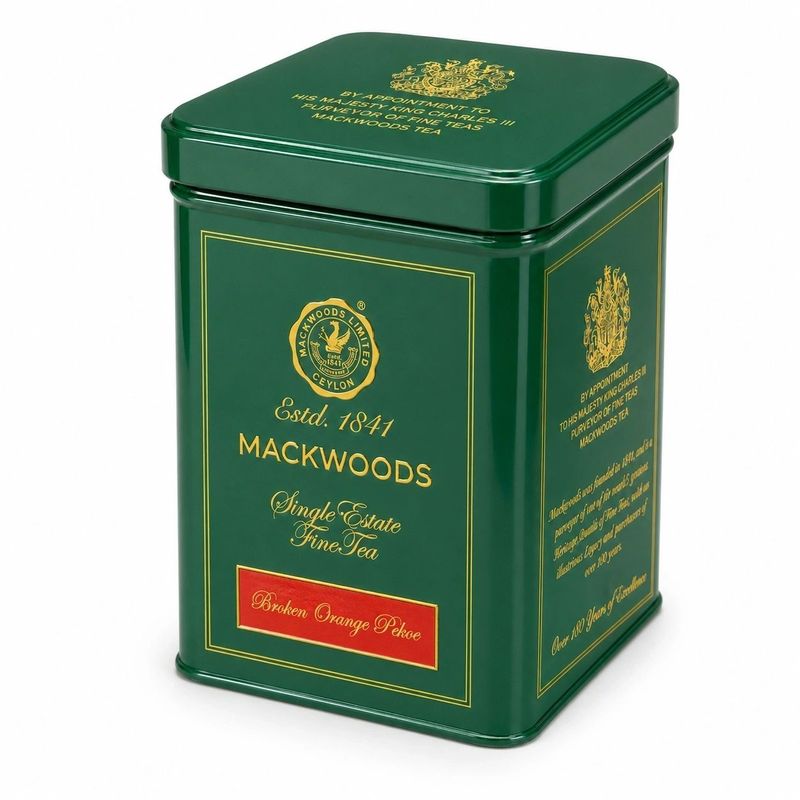 MACKWOODS SINGLE ESTATE, LOOSE LEAF, BROKEN ORANGE PEKOE - 200g