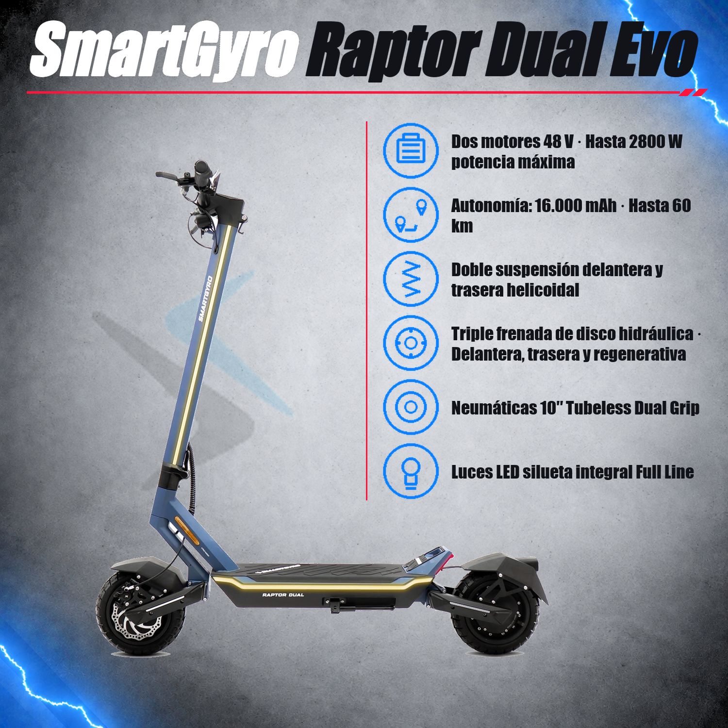 SmartGyro Raptor Dual Evo SmartGyro Raptor Dual Evo