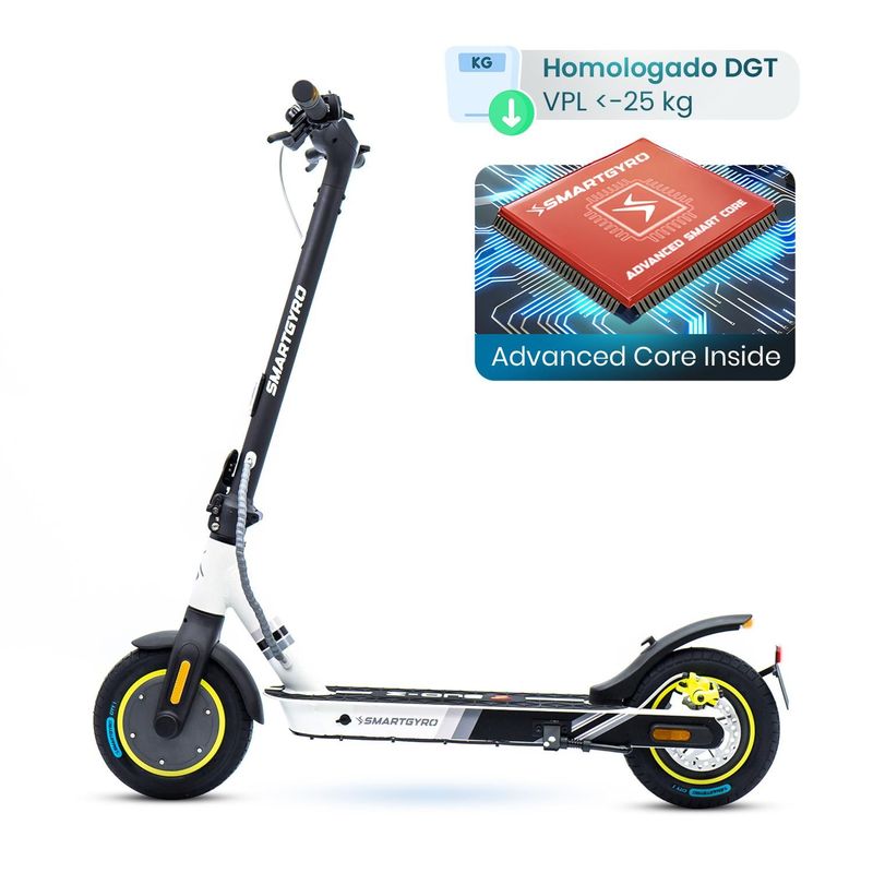 Patinete eléctrico smartGyro Z-One 2 Gray Certificado