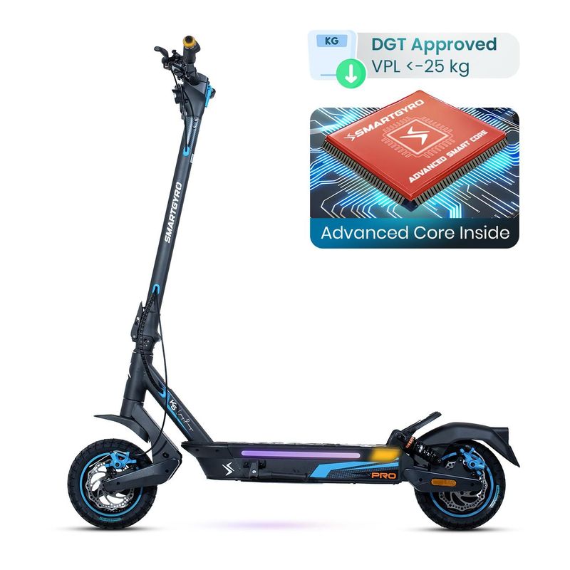 Patinete eléctrico smartGyro K5 PRO LR Certificado