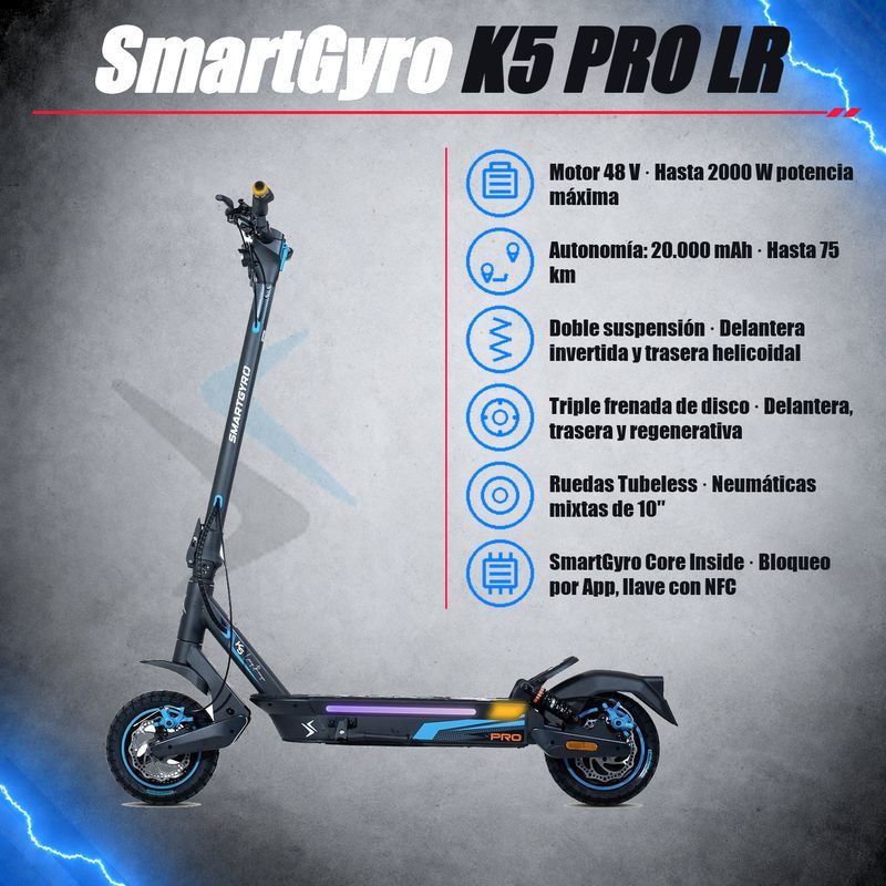 SmartGyro K5 PRO LR