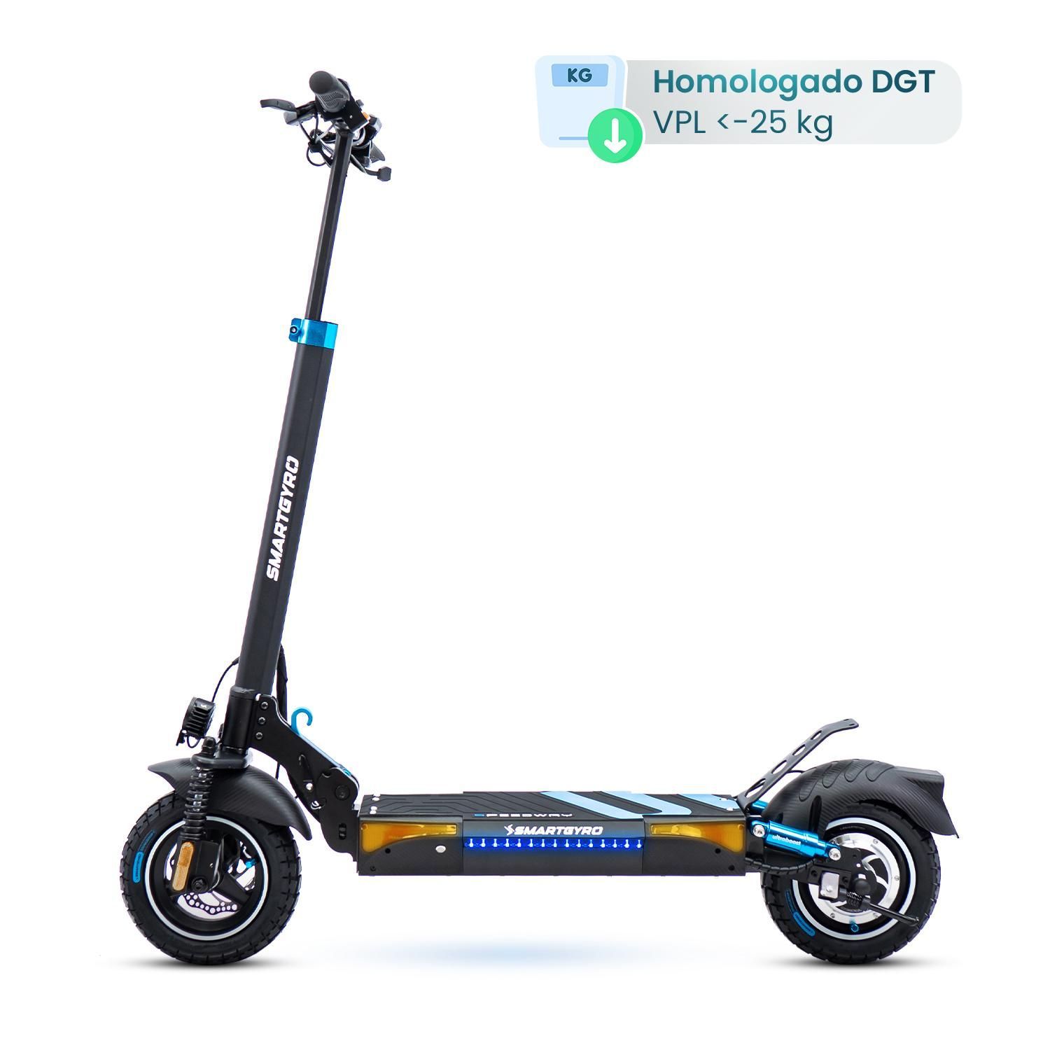 Patinete eléctrico smartGyro Speedway Certificado
