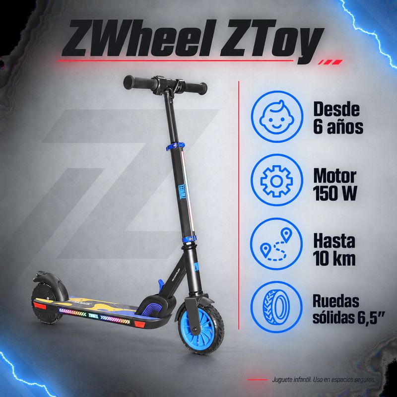 Patinete eléctrico ZWheel ZToy