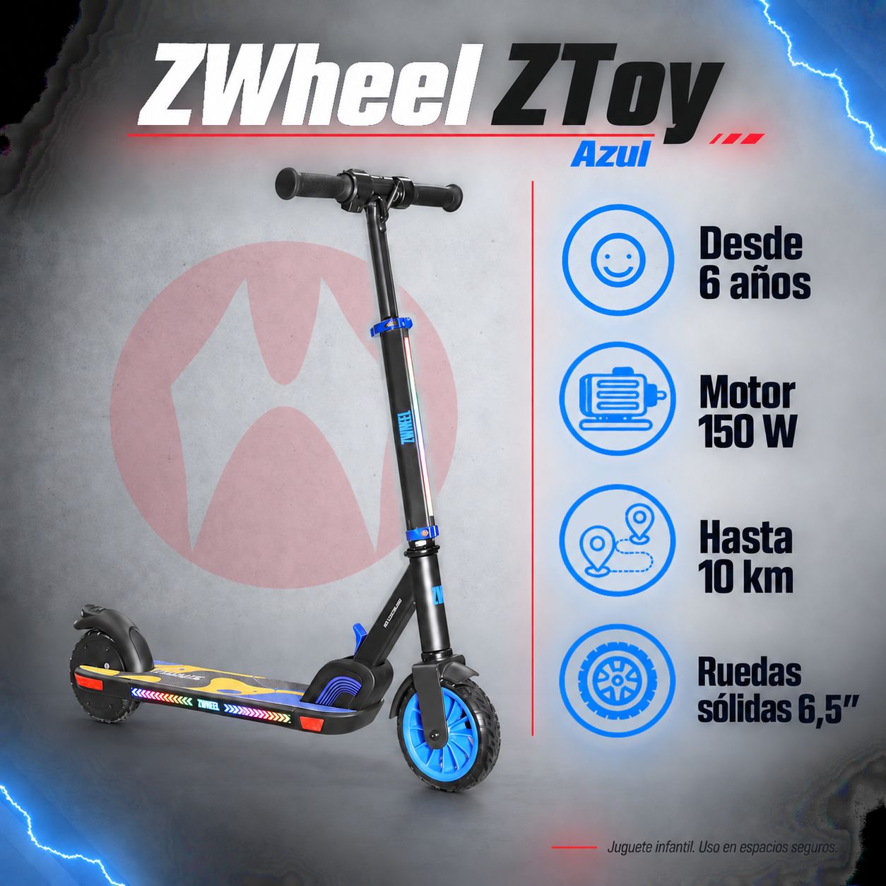 ZWheel Super Toy Azul ZWheel Super Toy Azul