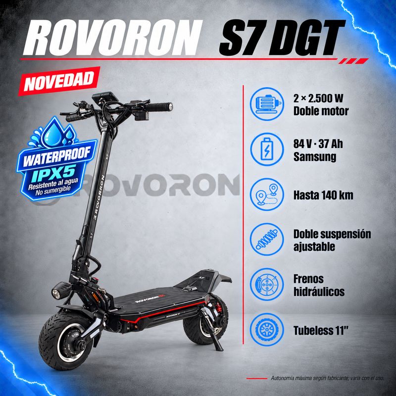 ROVORON S7 DGT 84V 37Ah Samsung