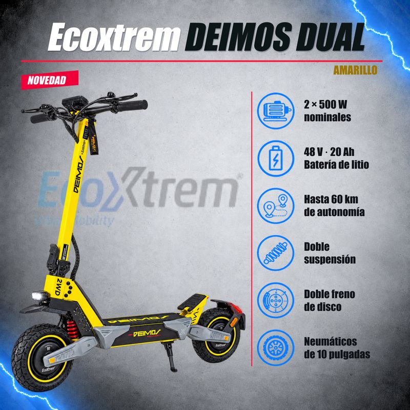 Ecoxtrem Deimos Dual Amarillo