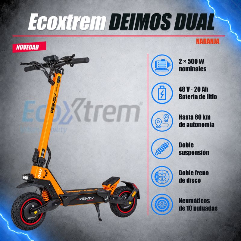 Ecoxtrem Deimos Dual Naranja