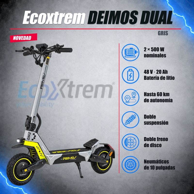 Ecoxtrem Deimos Dual Gris