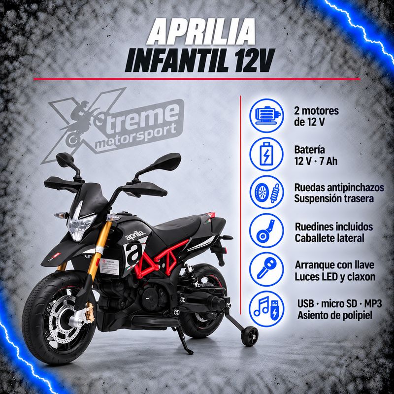 Aprilia Infantil 12V Aprilia Infantil 12V