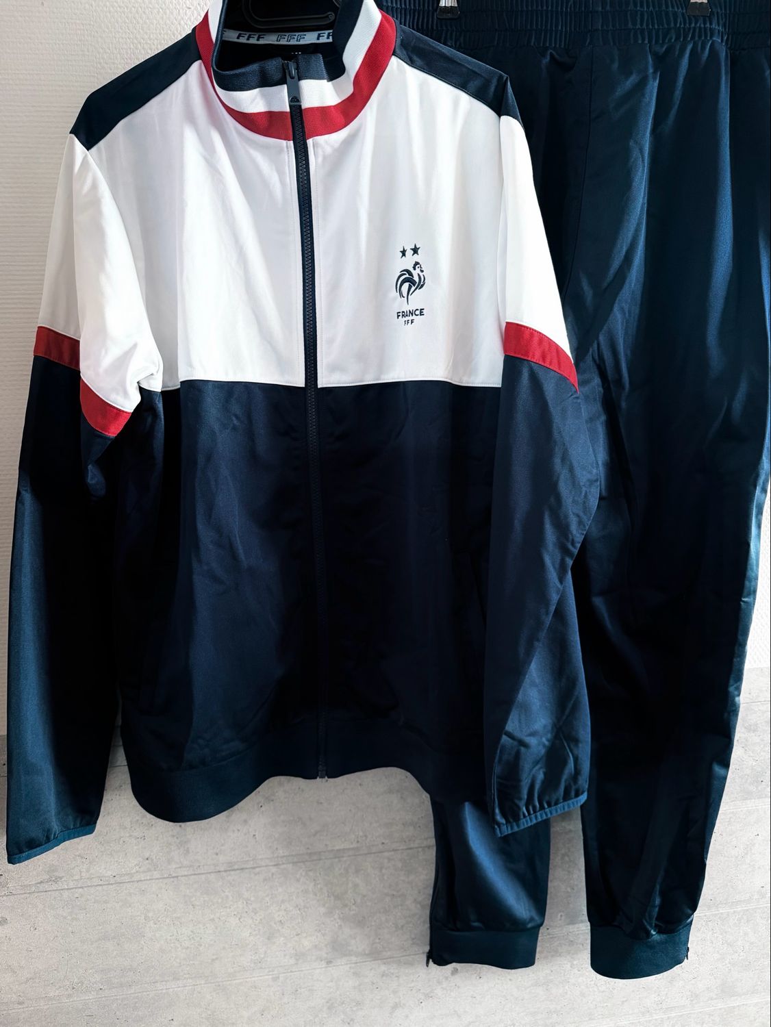 Ensemble pantalon et veste FFF coq France