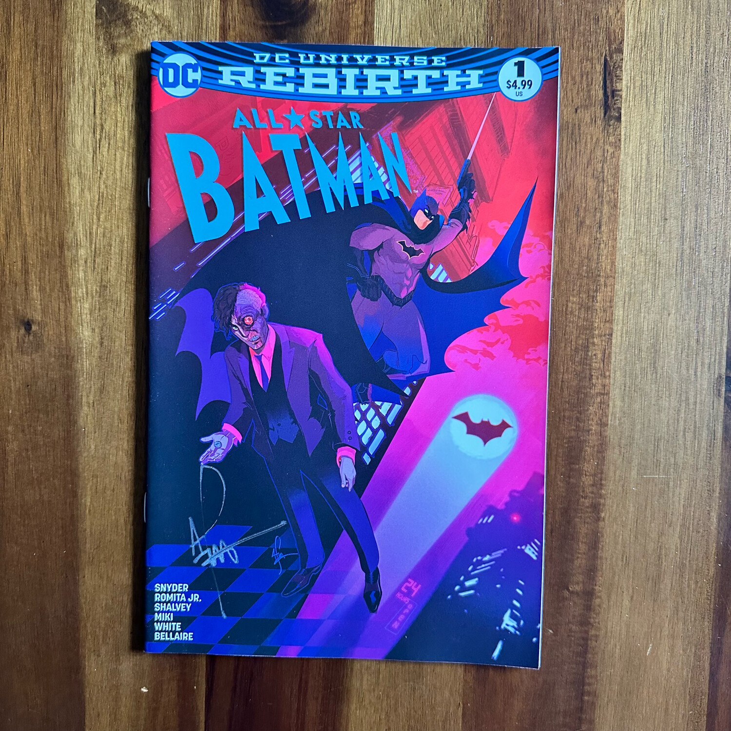 All Star Batman Signed Limited Variant