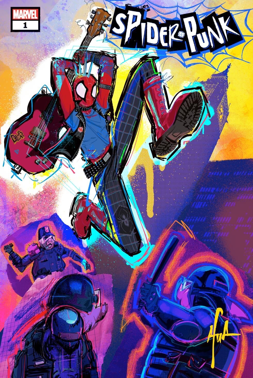 11x14 Spiderpunk print