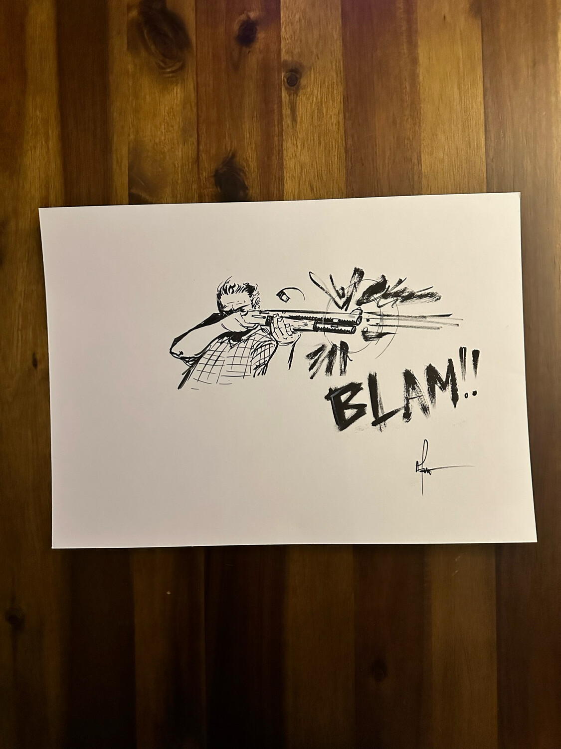 BLAM 11x14 Original