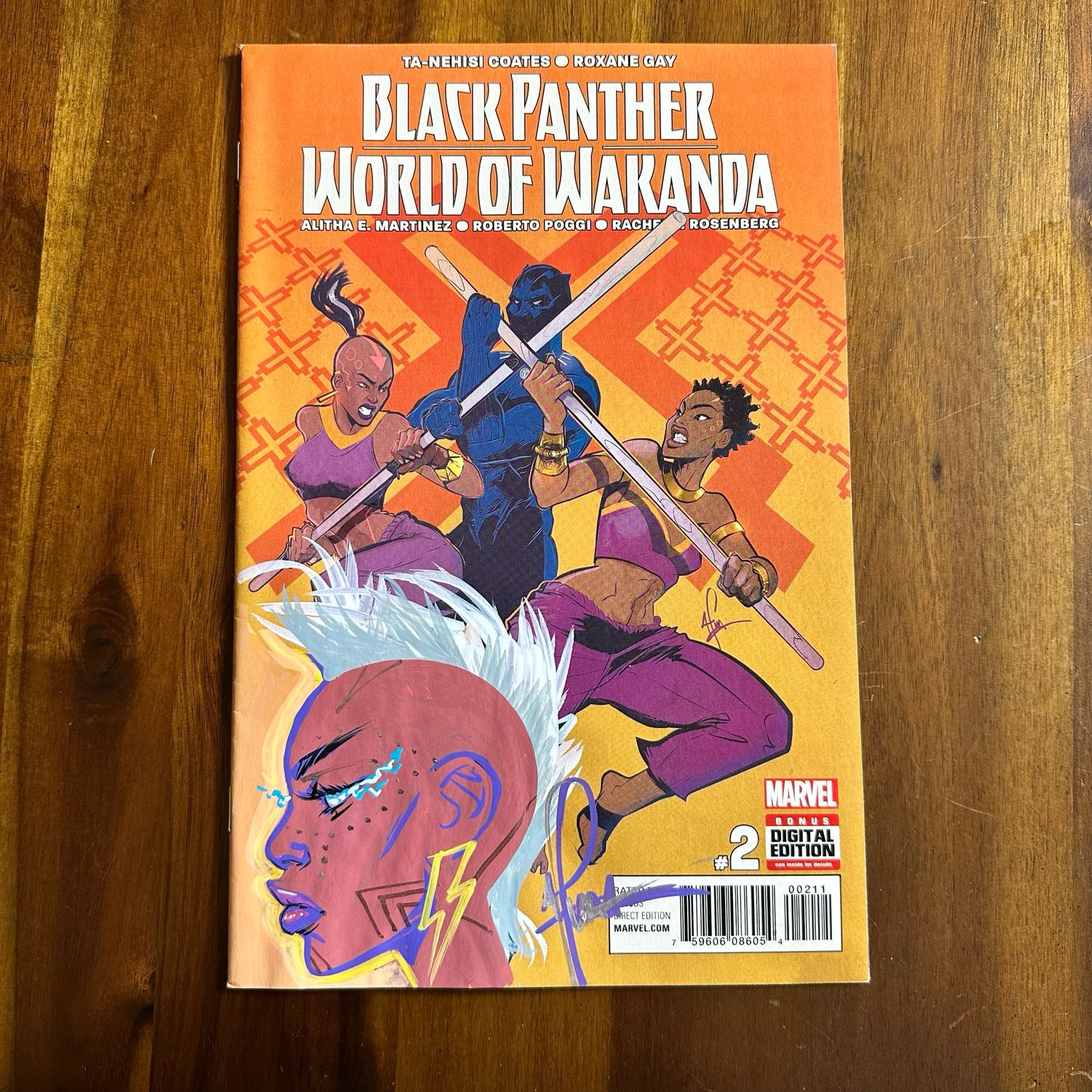 Wakanda Forever Issue 2 Remarque ‘Mohawk Storm’