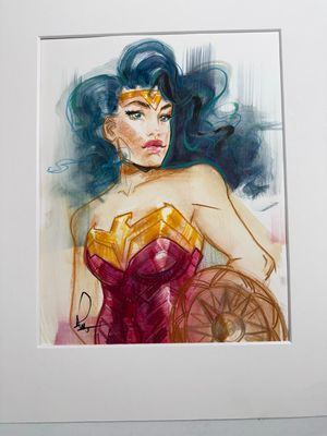 11x14 ORIGINAL Diana Watercolor