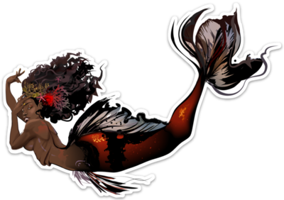 mer STICKER Mami Wata