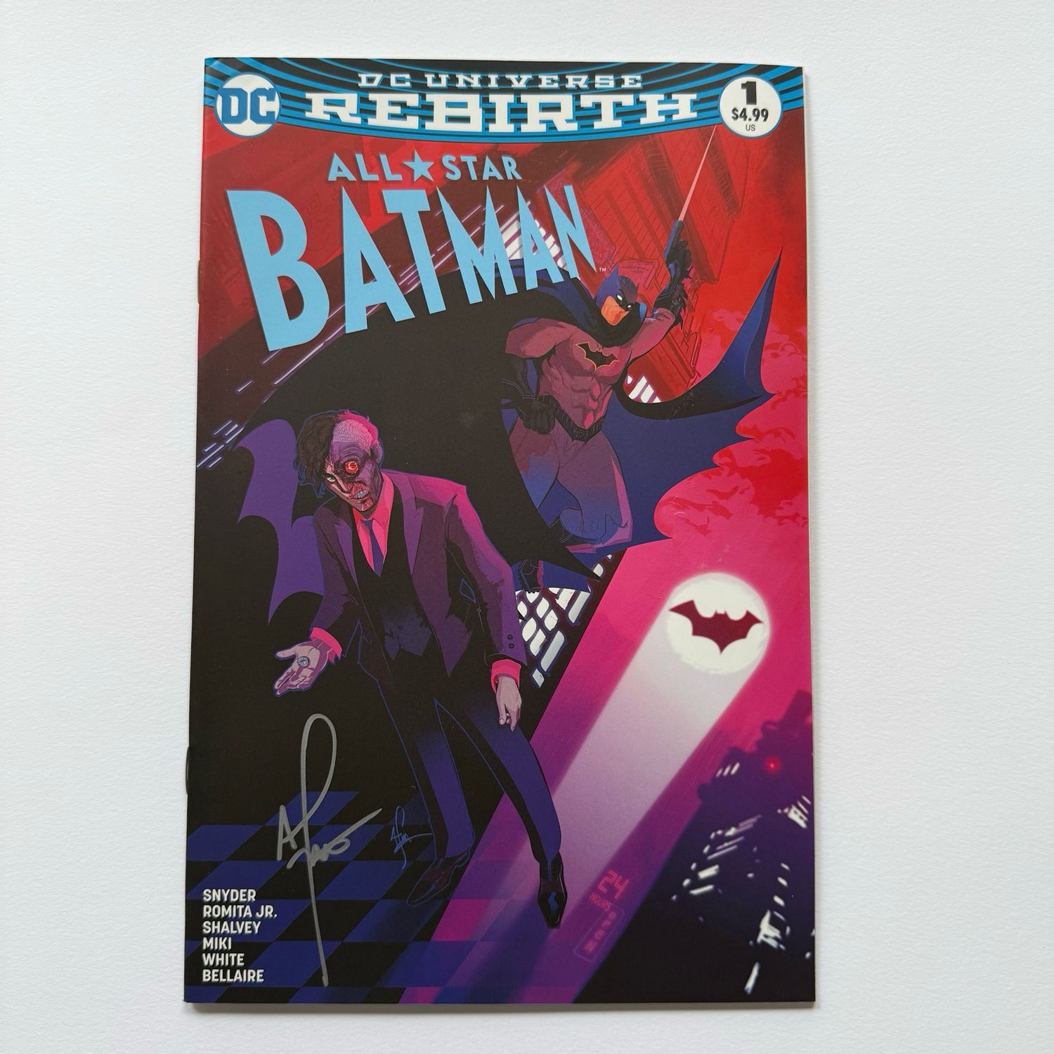 All Star Batman Issue 1 Signed