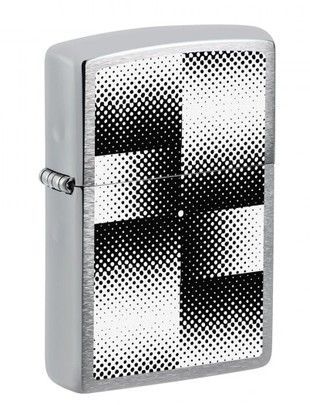 Zippo Black &amp; White Checker