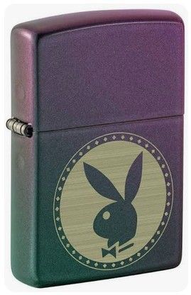 Zippo Lighter Iridescent Playboy