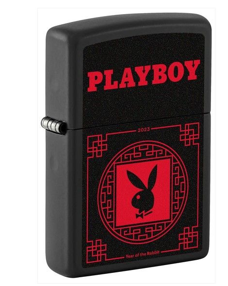 Zippo Playboy Red Scan
