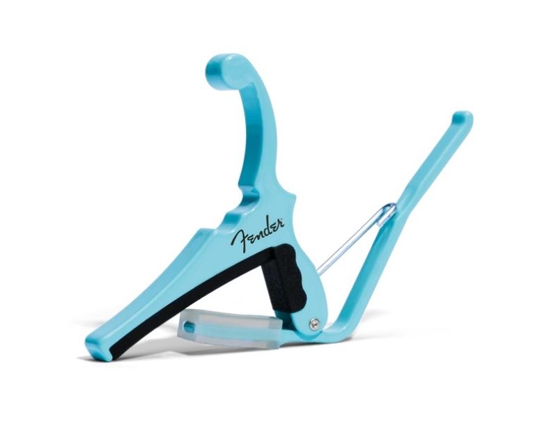 Fender x Kyser Quick-Change Electric Guitar Capo - Daphne Blue