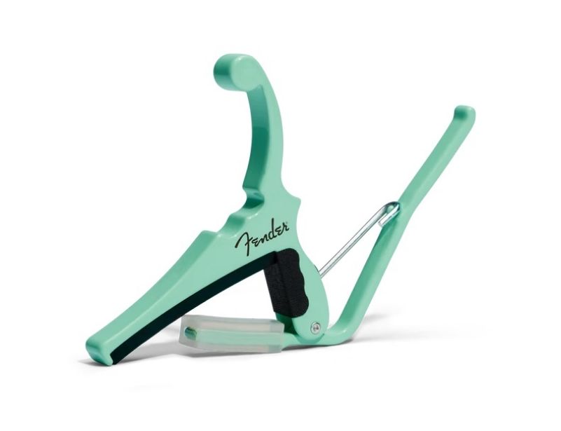 Fender x Kyser Quick-Change Electric Guitar Capo - Surf Green