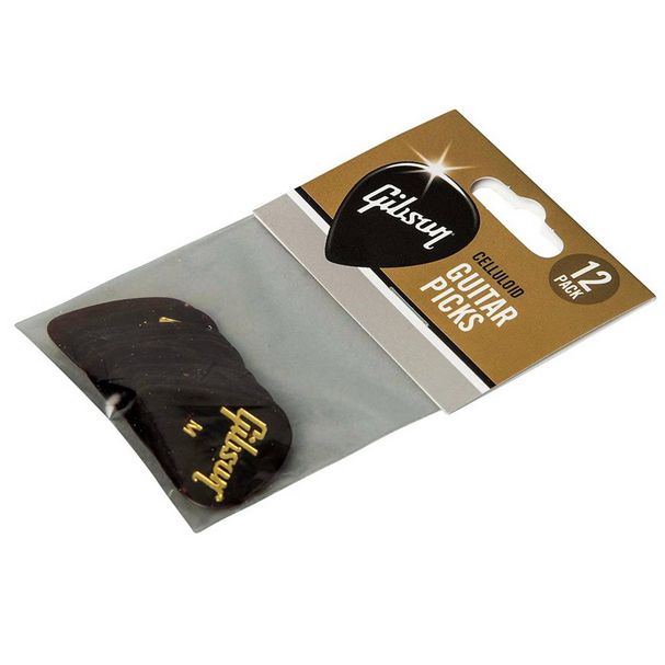 Tortoise Shell Pick - Thin - 12 Pack