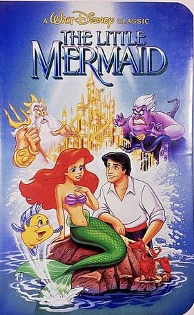 The Little Mermaid, VHS