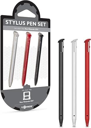 Tomee - Stylus Pen 3 Pack for NEW Nintendo 3DS
