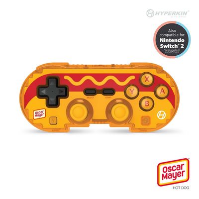 Hyperkin Limited Edition Pixel Art Wireless Controller Official Oscar Mayer, Switch/PC