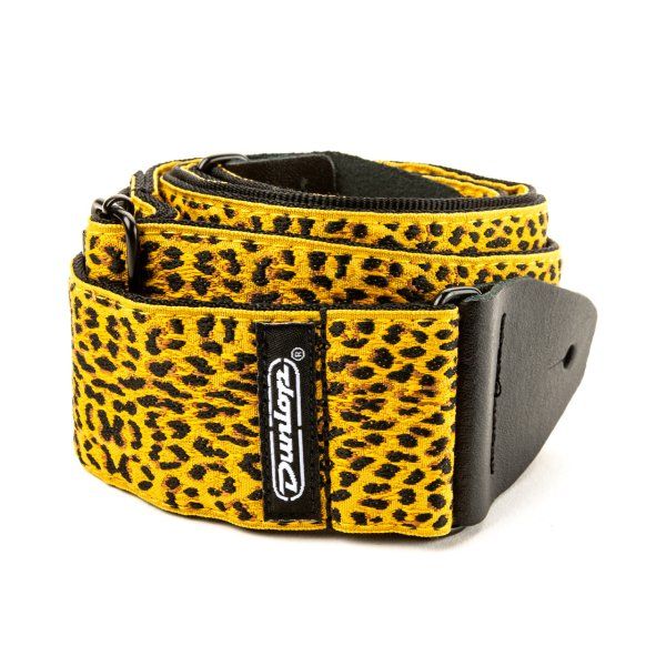 Dunlop Jacquard Leopardskin Guitar Strap