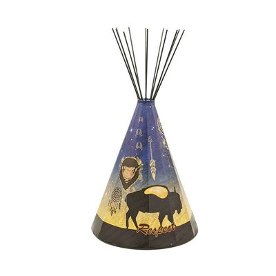 Modern Buffalo Parchment Desk Teepee Lamp LRG (NEW)