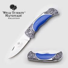Wild Turkey Handmade Collection Lock Back Folding Knife (NEW)