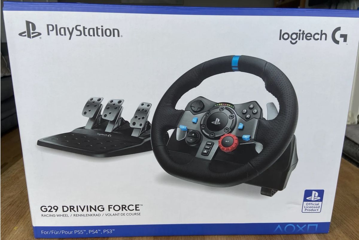 Logitech G29 Drive Force Racing Wheel/Pedals (PS3/PS4/PS5/PC)
