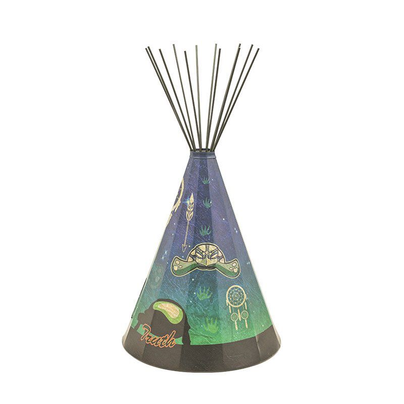 Modern Turtle Parchment Desk Teepee Lamp LRG (NEW)