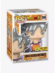 Funko POP! Animation Dragonball Z Super - Goku (Ultra Instinct) (Glows in the Dark) #1694 (Hot Topic Exclusive)