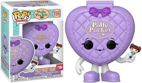 Funko POP! Retro Toys Mattel 80 Polly Pocket - Polly Pocket Heart #158