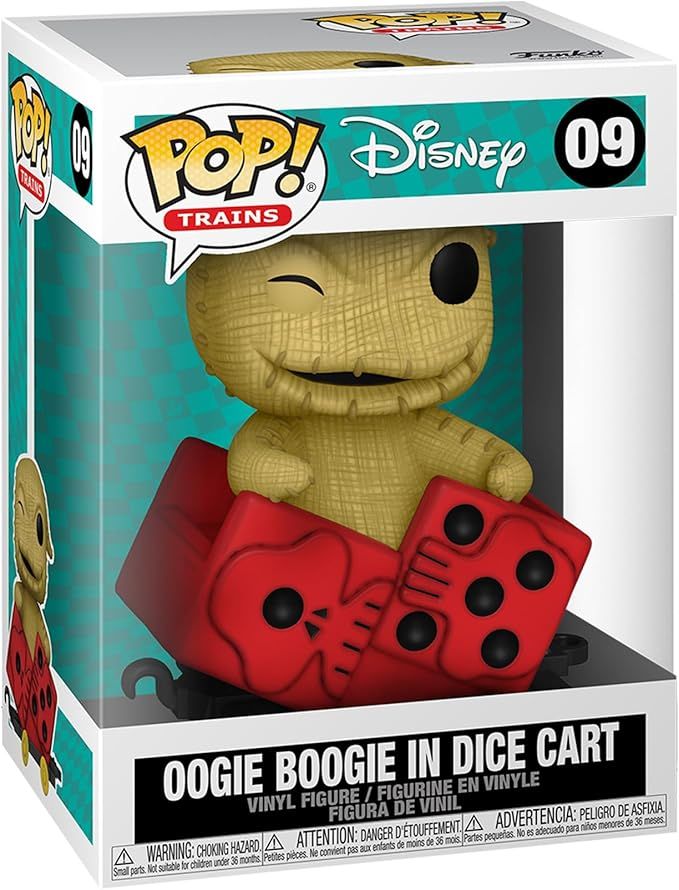 Funko POP! Trains Disney - Oogie Boogie in Dice Cart #09
