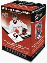 2024 Upper Deck Team Canada Juniors Hockey Blaster Box