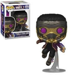 Funko POP! Marvel Studios What If...? - T'Challa Star-Lord #871