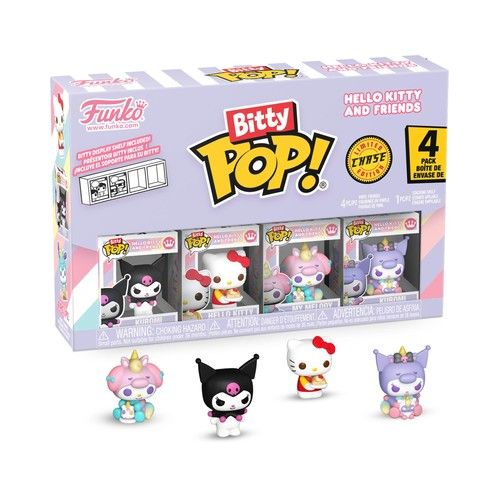Funko Pop! Bitty: Hello Kitty and Friends 4 pack (Chase Limited Edition)