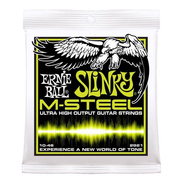 M-Steel Slinky Guitar Strings - Regular .010-.046