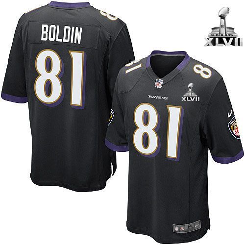 Nike Baltimore Ravens Anquan Boldin Football Jersey (819)