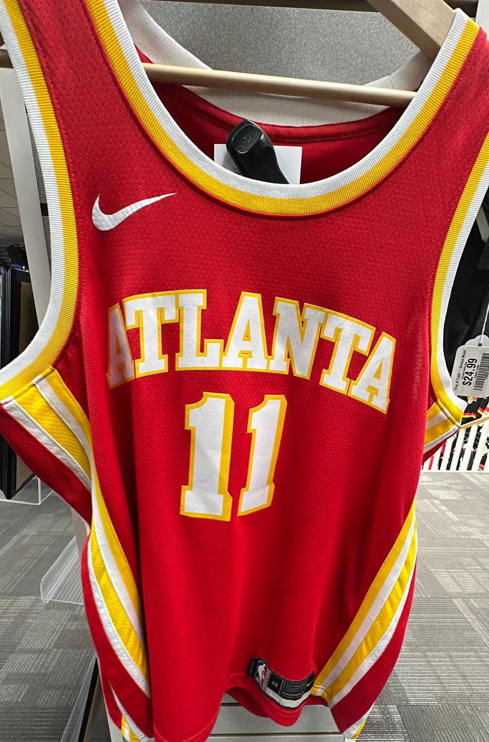 Nike Atlanta Hawks Trey Young Basketball Jersey (918)